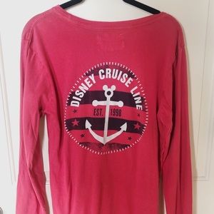 Pink Disney Cruise Line Long Sleeve